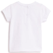Load image into Gallery viewer, White Graphic Printed Short Sleeves T-Shirt