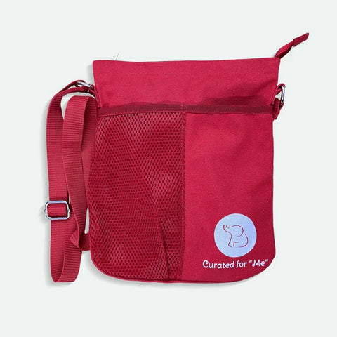 Cute Crimson My lil things Mama's Bag