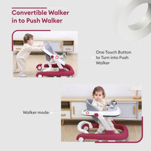 Load image into Gallery viewer, Little Feet Walker With 2 Level Height & 4 Level Seat Adjustment