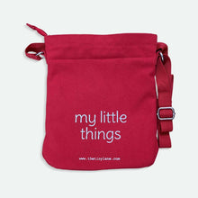 Load image into Gallery viewer, Cute Crimson My lil things Mama's Bag