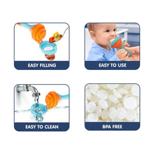Load image into Gallery viewer, Blue And Orange Fruit & Food Nibbler