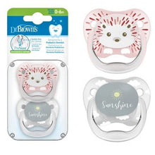Load image into Gallery viewer, Sunshine Printed Shield Stage 1 Pacifier - Pack Of 2