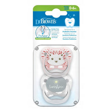 Load image into Gallery viewer, Sunshine Printed Shield Stage 1 Pacifier - Pack Of 2