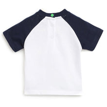Load image into Gallery viewer, White Raglan Sleeves T-Shirt
