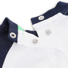 Load image into Gallery viewer, White Raglan Sleeves T-Shirt