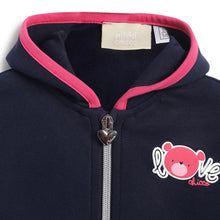 Load image into Gallery viewer, Blue Hooded Winter Jacket
