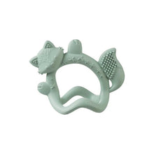 Load image into Gallery viewer, Silicone Wrist Teether Fox Blue, Pink, Green & Purple