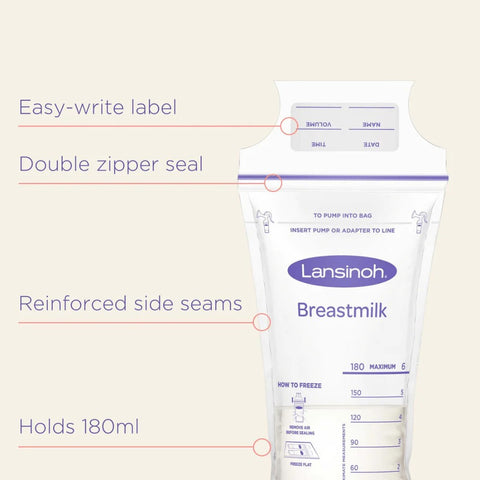 Breastmilk Storage Bags - Pack Of 25