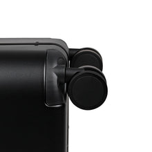 Load image into Gallery viewer, Midnight Black Ride-On Trolley Check-In Luggage 24 Inches