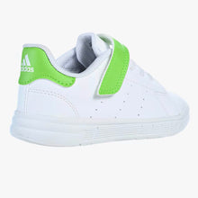 Load image into Gallery viewer, Black & White Adidas Velcro Closure Sneakers