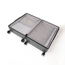 Load image into Gallery viewer, Charcoal Grey Ride-On Trolley Check-In Luggage 24 Inches