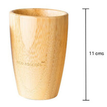 Load image into Gallery viewer, Yellow Bamboo Big Cup- 210 ml