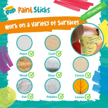 Load image into Gallery viewer, Paint Pop Classic Quick Dry Paint Sticks- 12 Pack
