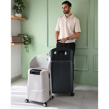 Load image into Gallery viewer, Forest Green Ride-On Trolley Check-In Luggage 24 Inches