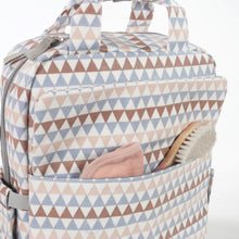 Load image into Gallery viewer, Oliver Multicolor Backpack Diaper Changing Bag