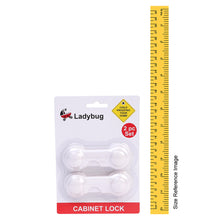 Load image into Gallery viewer, Cabinet Lock For Glass & Wooden Cabinet Pack Of 2