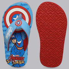 Load image into Gallery viewer, Blue Avengers Theme Flip Flop