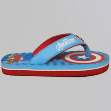 Load image into Gallery viewer, Blue Avengers Theme Flip Flop