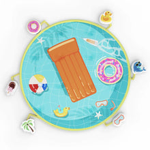 Load image into Gallery viewer, Pool Theme Organic Baby Play Mat
