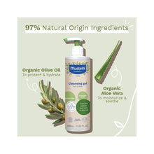 Load image into Gallery viewer, Mustela Organic Cleansing Gel- 400ml