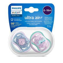Load image into Gallery viewer, Avent Ultra Air Pacifier (6-18 Months)