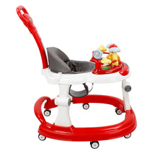Load image into Gallery viewer, Red Steelbird Baby Walker With Parental Handle