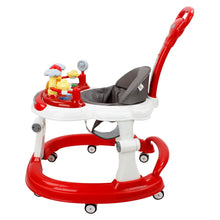 Load image into Gallery viewer, Red Steelbird Baby Walker With Parental Handle