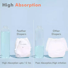 Load image into Gallery viewer, M Size Feather Baby Diaper Pant- 26 Pieces (7-12kg)