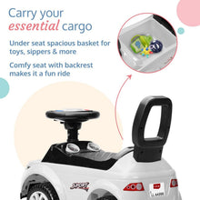 Load image into Gallery viewer, LuvLap White Starlight Ride On