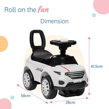 Load image into Gallery viewer, LuvLap White Starlight Ride On