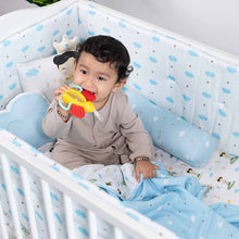 Load image into Gallery viewer, Blue The Little Prince Organic Cotton Cot Bedding Set