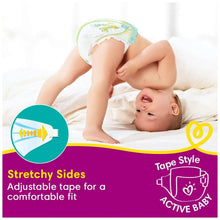 Load image into Gallery viewer, Medium Size Pampers Active Baby Diapers - 62 Pieces (6-11kg)
