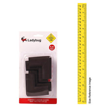 Load image into Gallery viewer, L Shape Brown Super Soft Corner Guard - Pack Of 4