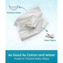 Load image into Gallery viewer, 99% Pure Water Unscented Baby Wipes - Pack Of 2