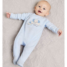 Load image into Gallery viewer, Blue Elephant Printed Full Sleeves Footsie