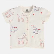 Load image into Gallery viewer, Pink Short Sleeves Cotton Jabla Pack Of 2