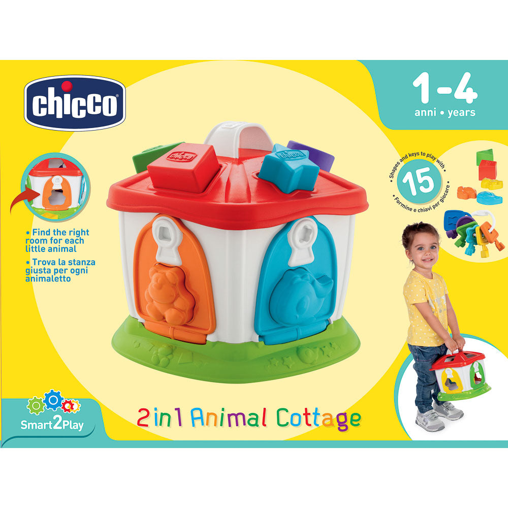 Chicco animal cottage shape sorter hotsell