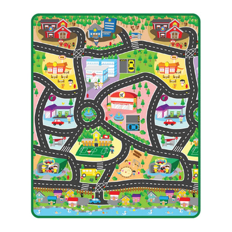 City Map Track Rollmat