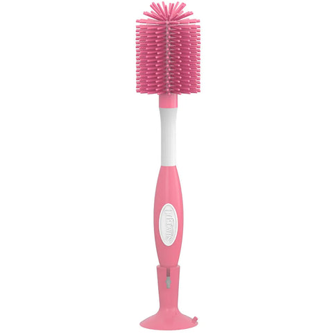 Dr Brown Pink Soft Touch Bottle Brush