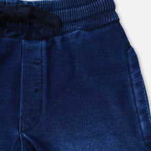 Load image into Gallery viewer, Blue Elasticated Waist Denim Joggers