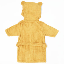 Load image into Gallery viewer, Brown Monkey Hooded Bath Robe