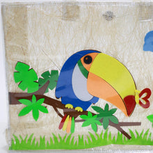 Load image into Gallery viewer, Bird Theme Transparent Plastic Tote Bag