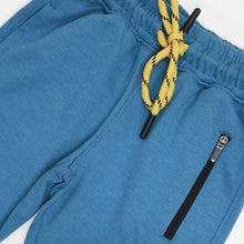 Load image into Gallery viewer, Yellow & Blue Cargo Joggers