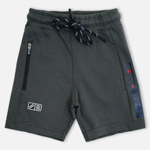 Load image into Gallery viewer, Grey Elaticated Waist Shorts