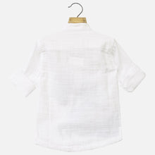 Load image into Gallery viewer, White Printed Full Sleeves Kurta