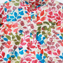 Load image into Gallery viewer, Red & Green Tropical Printed Short Kurta