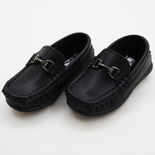 Load image into Gallery viewer, Slip On Loafers - Black, Brown & Cream