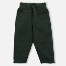 Load image into Gallery viewer, Green Ribbed Waistband Pants