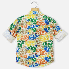 Load image into Gallery viewer, Red & Green Tropical Printed Short Kurta