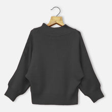 Load image into Gallery viewer, Red & Black Full Sleeves Sweater
